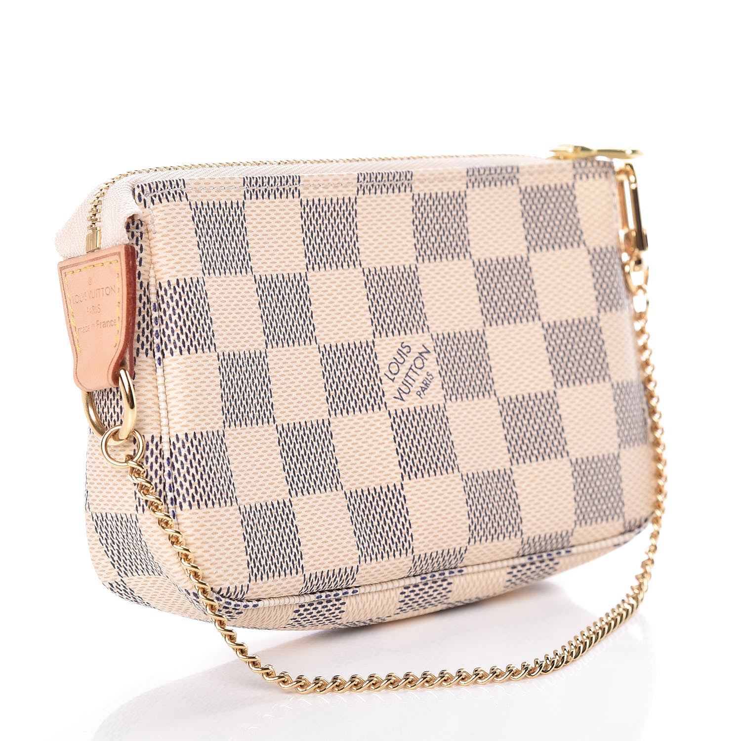 Louis Vuitton Damier Azur Mini Pochette Accessories 3 of 10