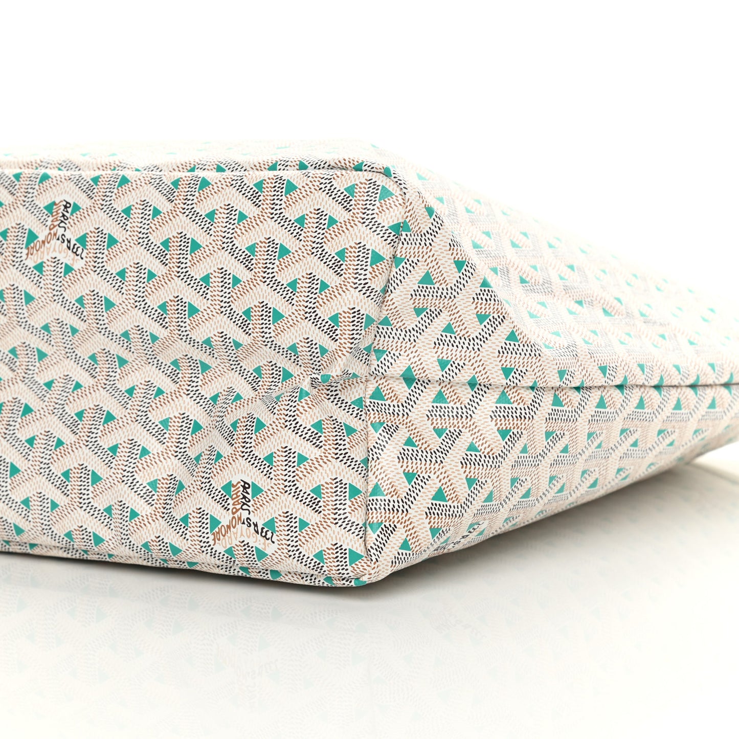 Goyardine Saint Louis Claire Voie PM White Opaline