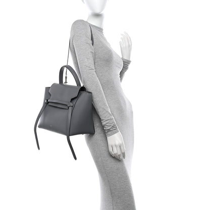 Celine Smooth Calfskin Mini Belt Bag Storm 2 of 15