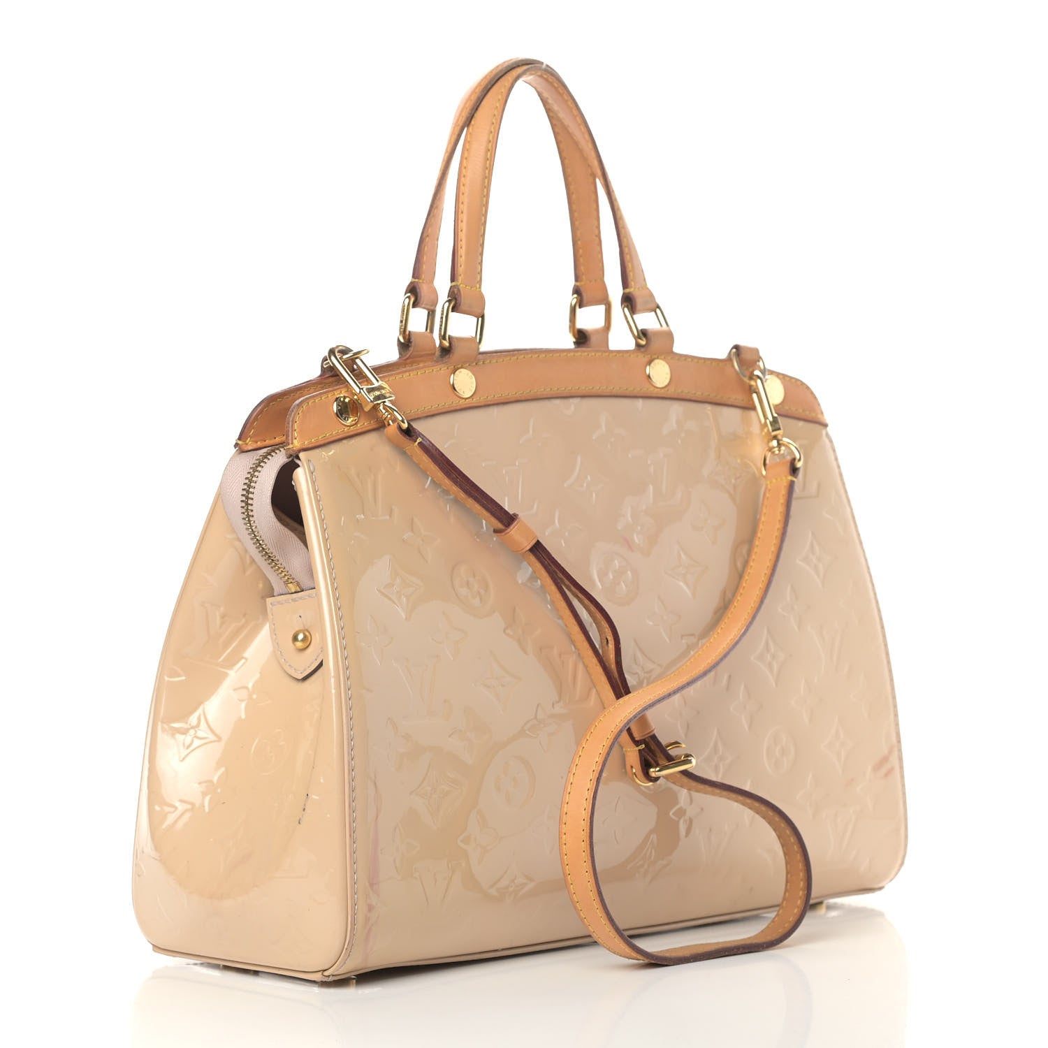 Louis Vuitton Vernis Brea MM Noisette 2 of 10