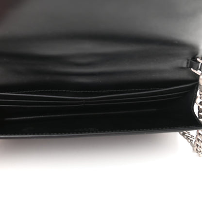Prada City Calfskin Cahier Studded Mini Bag Black 5 of 9