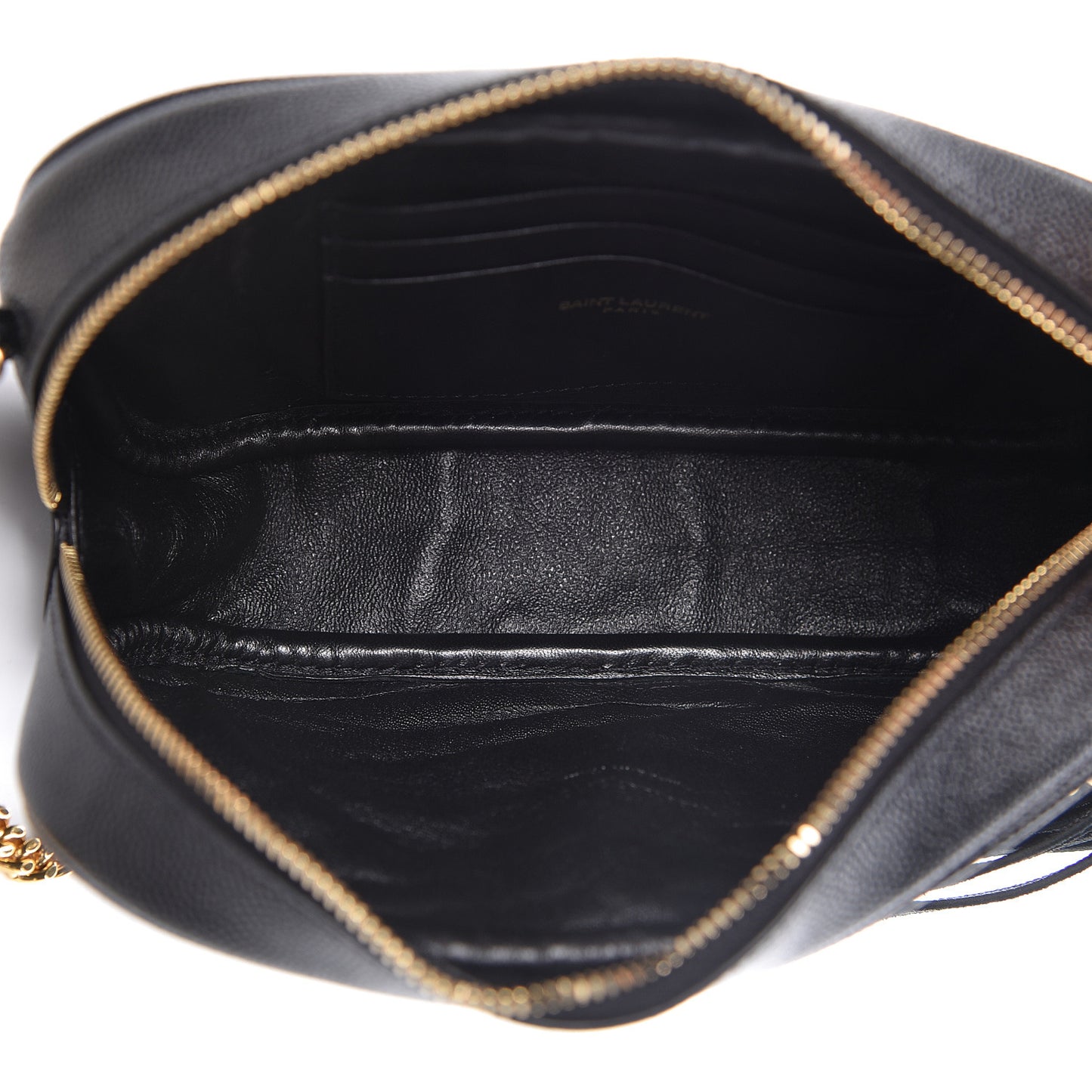Grain De Poudre Matelasse Monogram Mini Lou Camera Bag Black