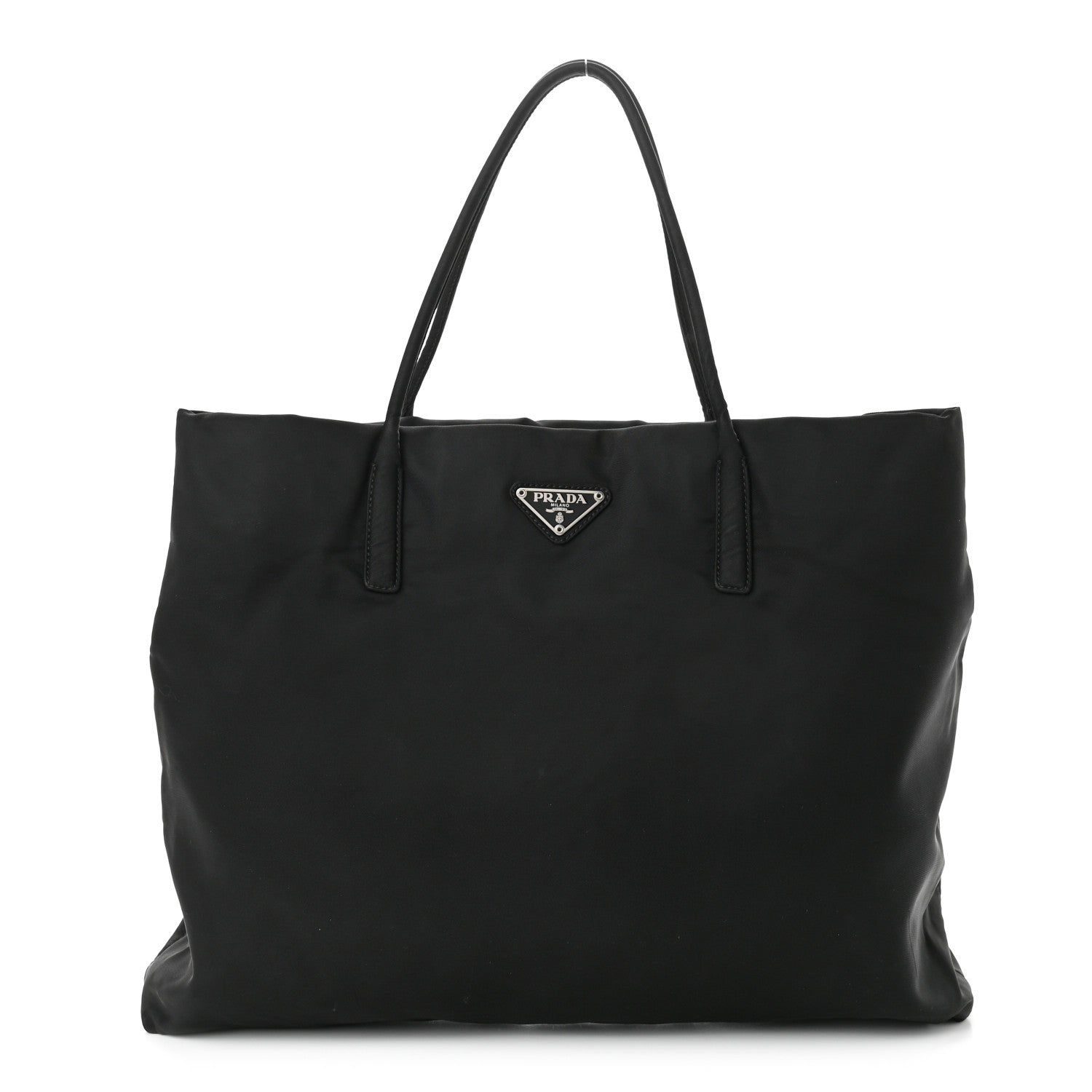 Prada Tessuto Nylon Tote Black 1 of 9