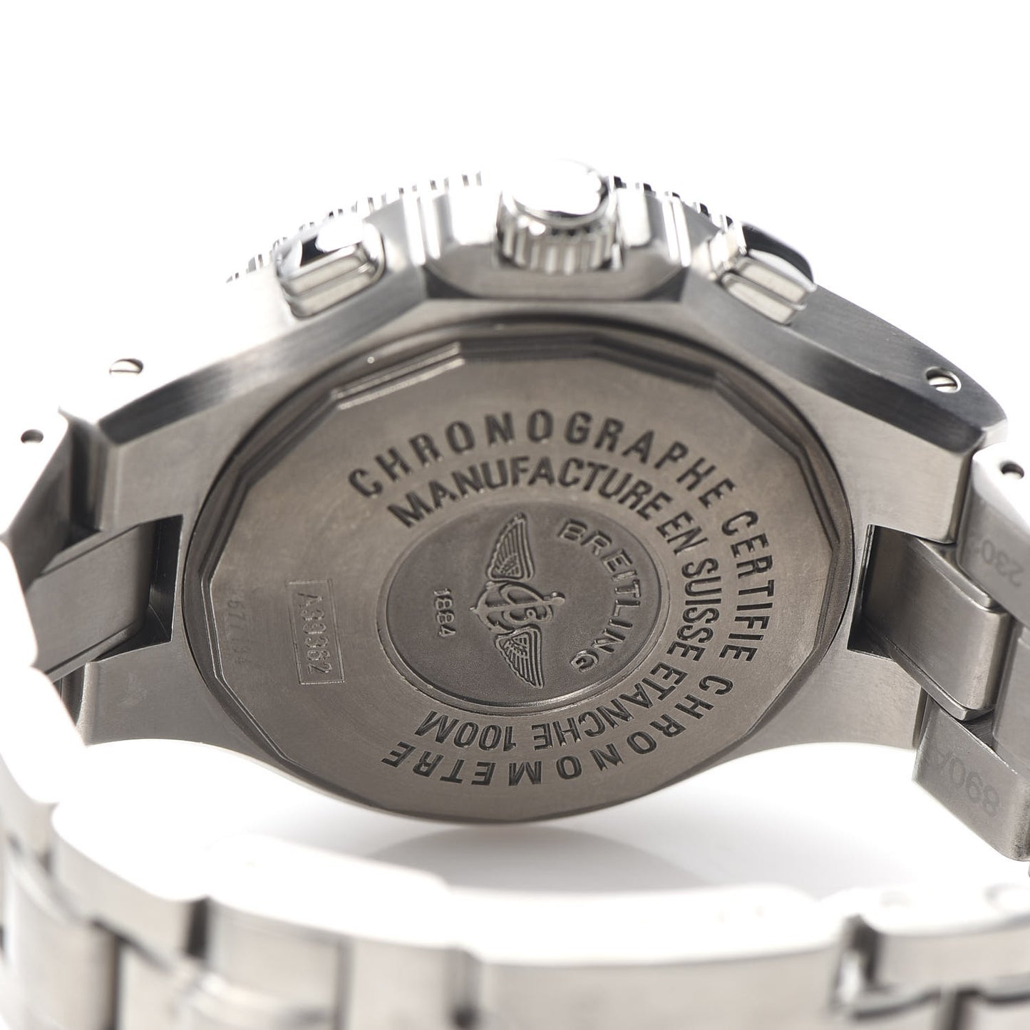 Stainless Steel 45mm Hercules Chronograph Automatic Watch Blue A39362