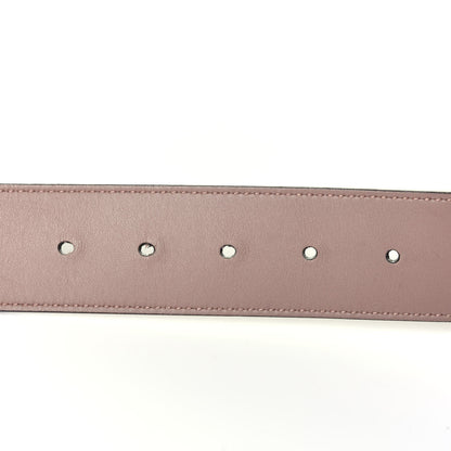 Gucci Calfskin Double G 40mm Belt 115 46 Porcelain Rose 5 of 7