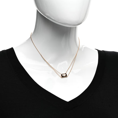 Chanel 18K Beige Gold Coco Crush Pendant Necklace 2 of 4