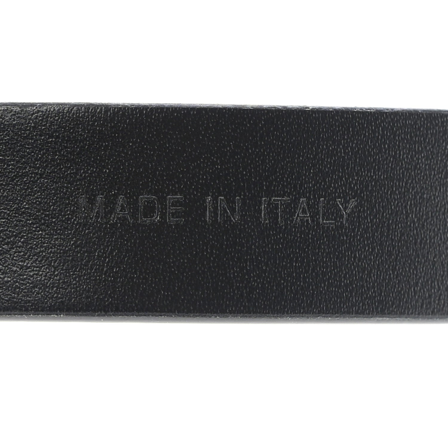 Christian Dior Calfskin Saddle Belt 80 Black 4 of 10