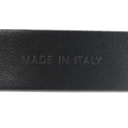 Christian Dior Calfskin Saddle Belt 80 Black 4 of 10
