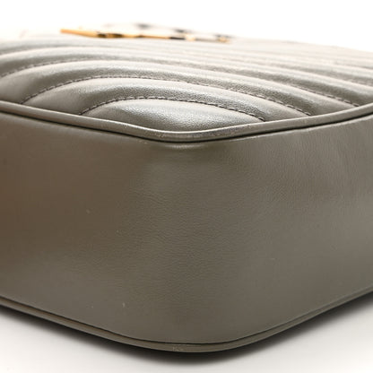 Saint Laurent SAINT LAURENT Calfskin Matelasse Monogram Lou Camera Bag Dusty Grey 7 of 14