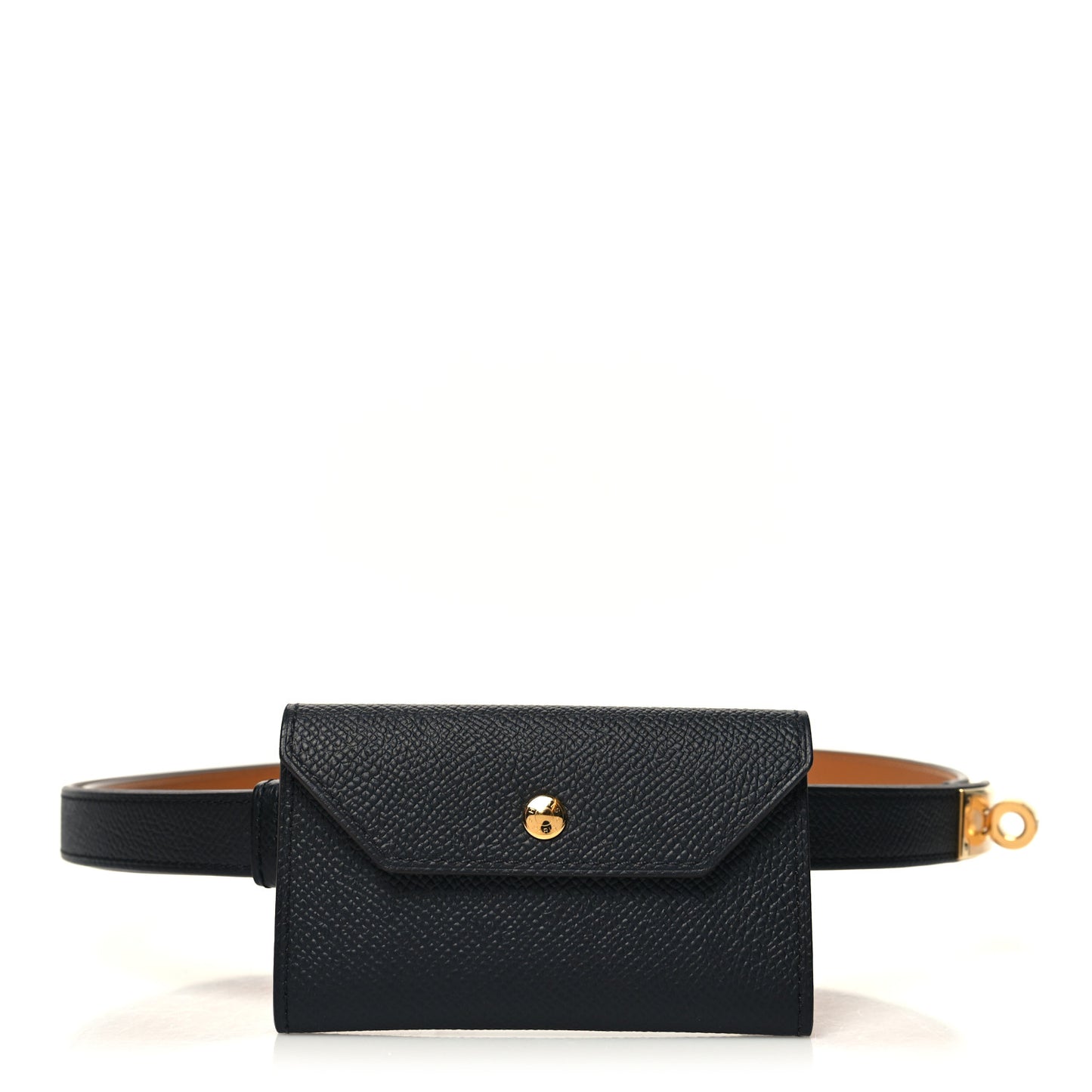 Epsom Kelly Pocket Belt Black