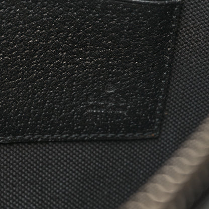 Gucci GG Supreme Monogram Psychedelic Zip Wristlet Pouch Black Multicolor 6 of 12