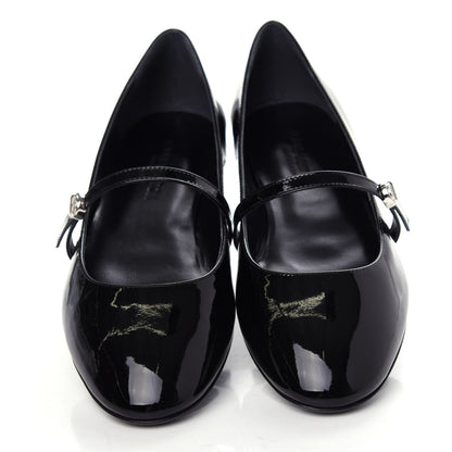 Louis Vuitton Patent Uniformes Ballet Flats 37 Black 5 of 10