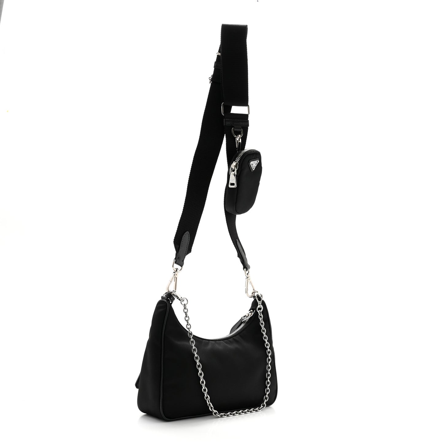 Nylon Re-Edition 2005 Shoulder Bag Black
