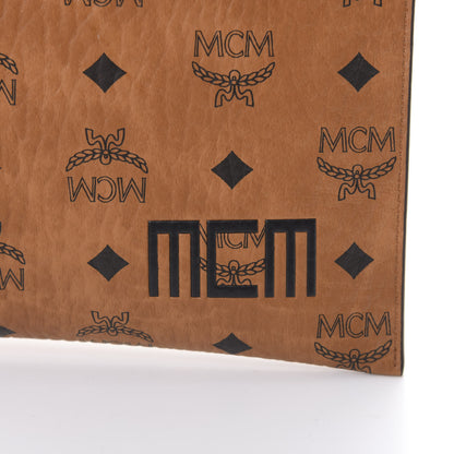 MCM Visetos Tri Pouch Set Cognac 14 of 14