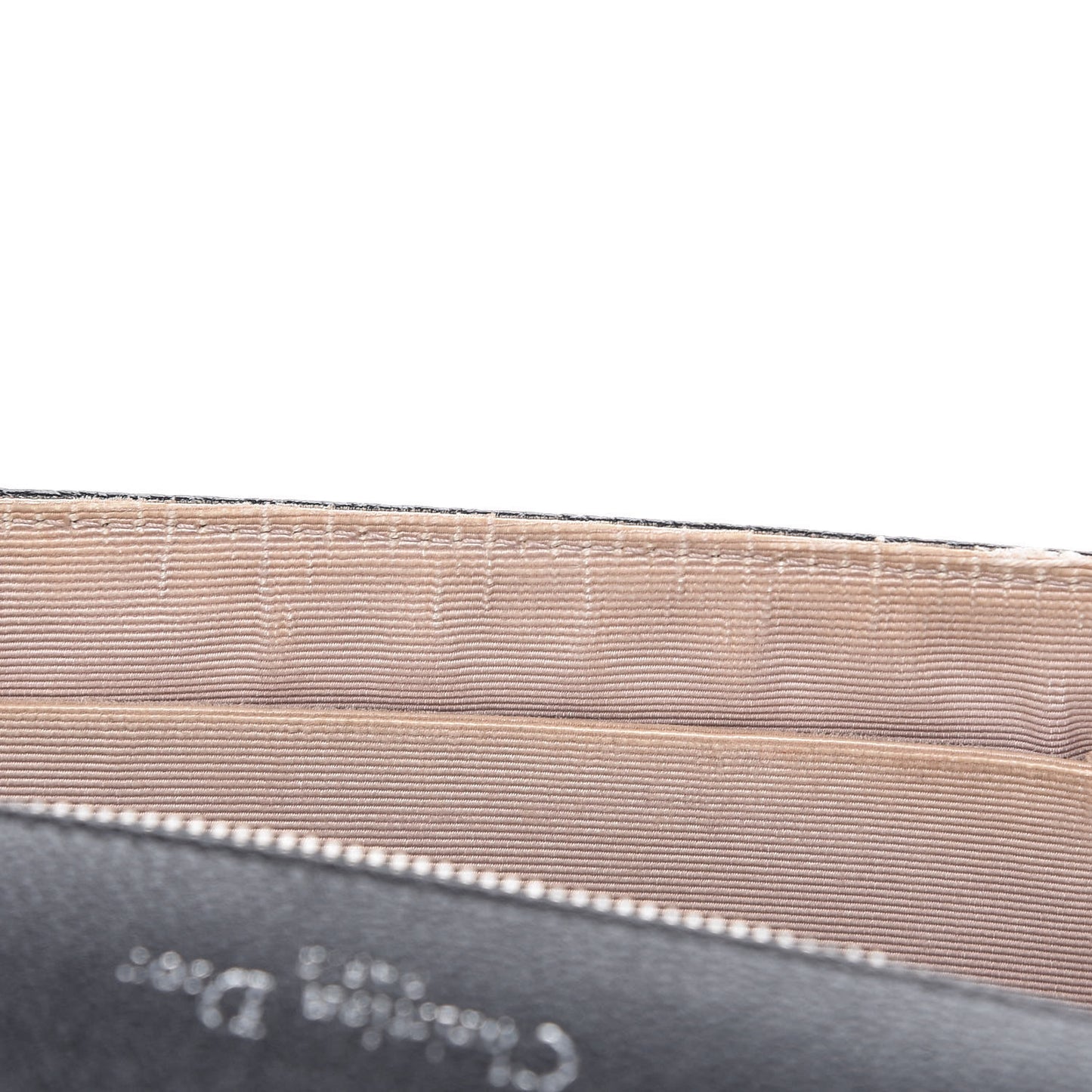 Grained Calfskin Medium Diorama Flap Bag Black