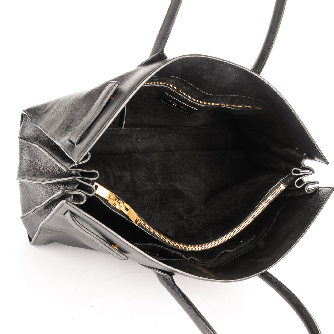 Calfskin Large Sac De Jour Carryall Black