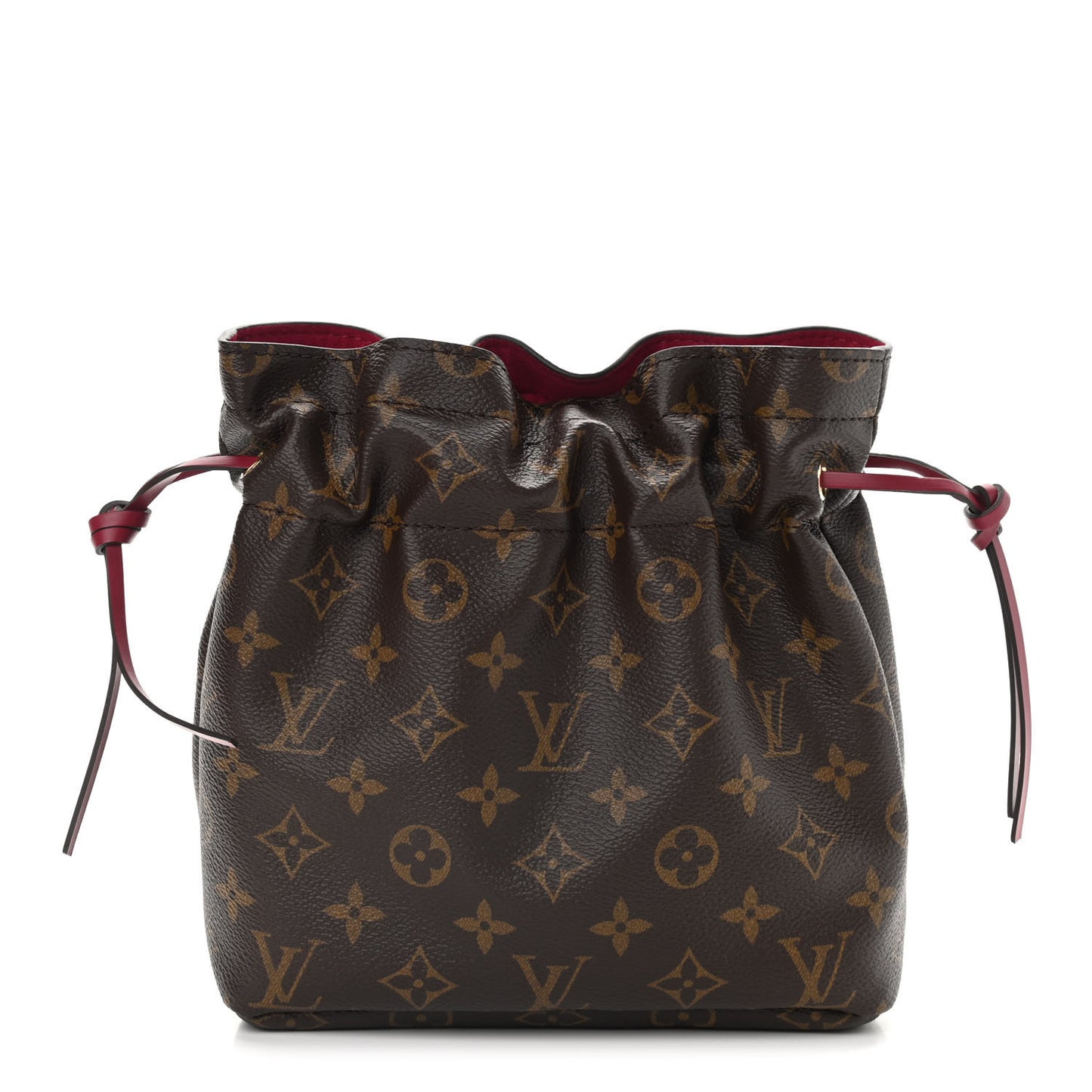 Monogram Pouch Noe Fuchsia