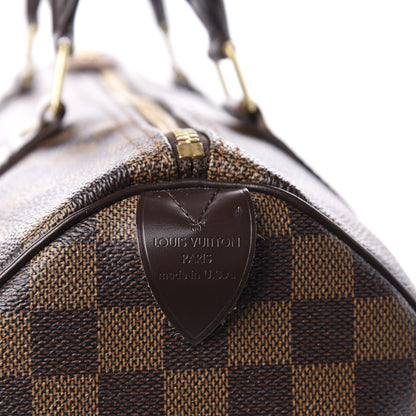 Louis Vuitton Damier Ebene Speedy 30 10 of 10