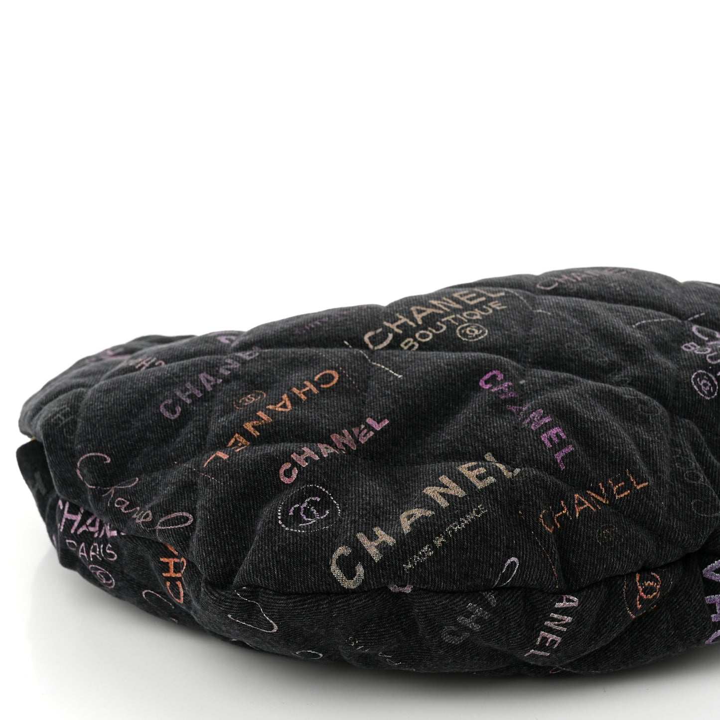 Denim Quilted Denim Mood Hobo Black Multicolor
