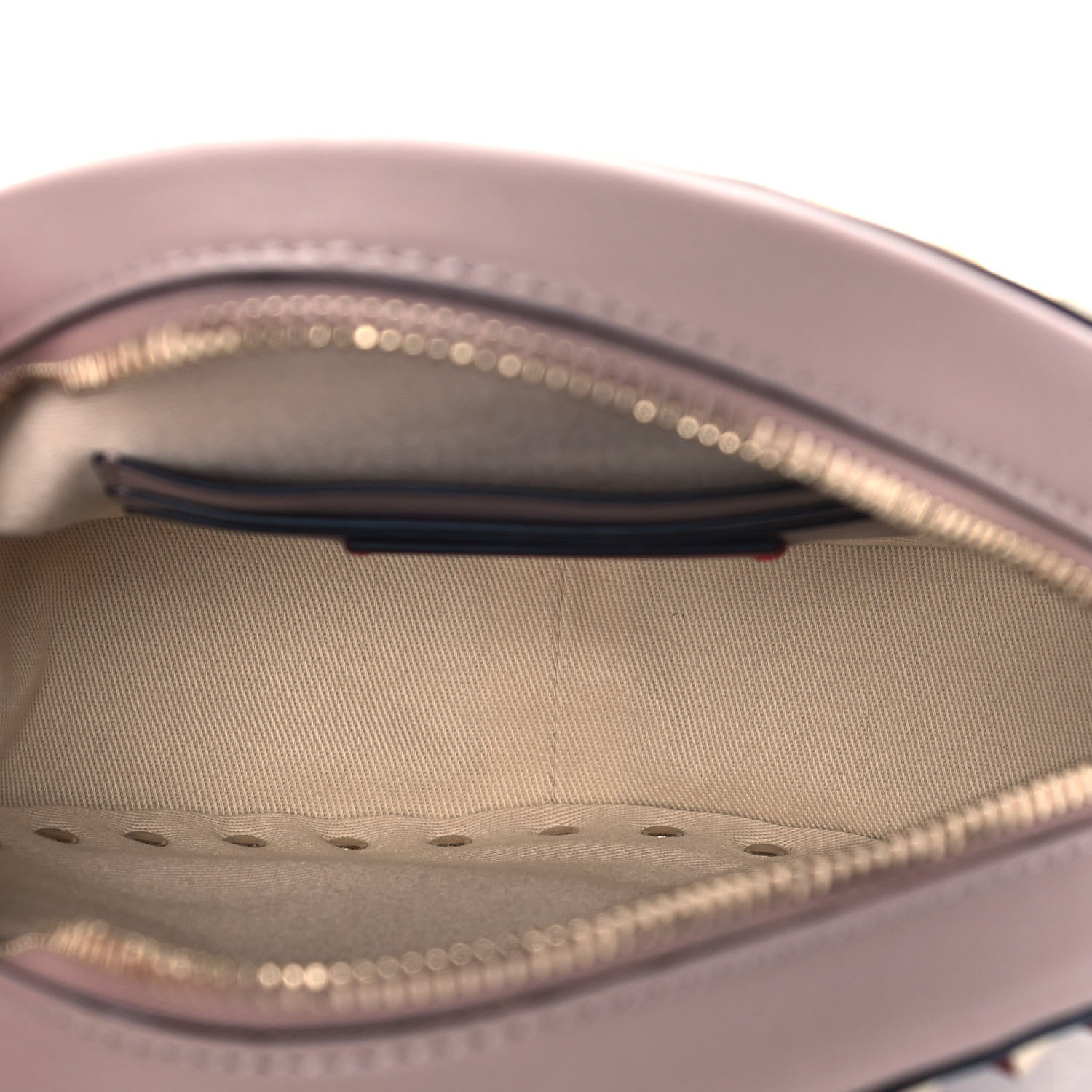 Valentino Garavani Calfskin Rockstud Round Crossbody Bag Poudre 5 of 11
