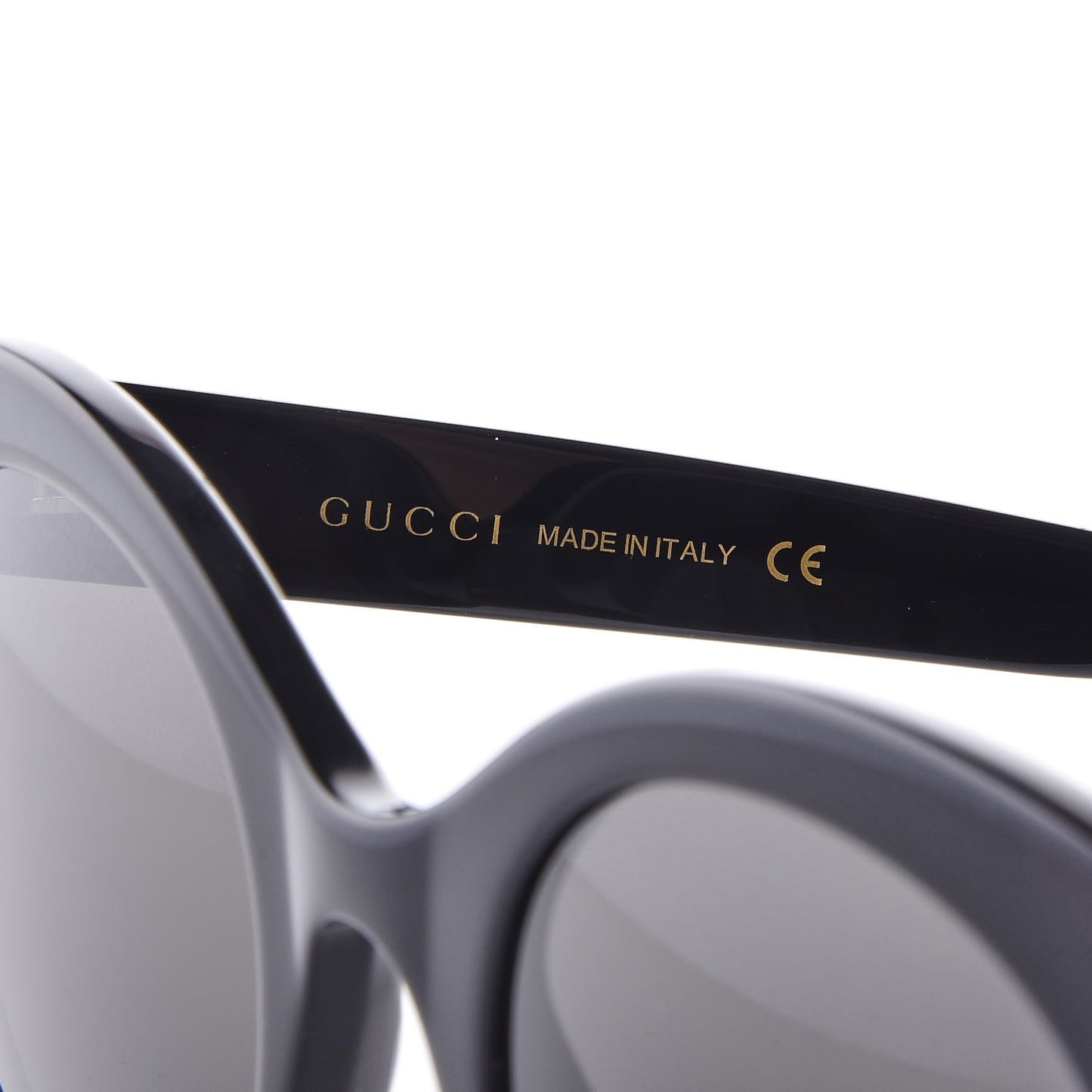 Round GG Sunglasses GG0028SA Black