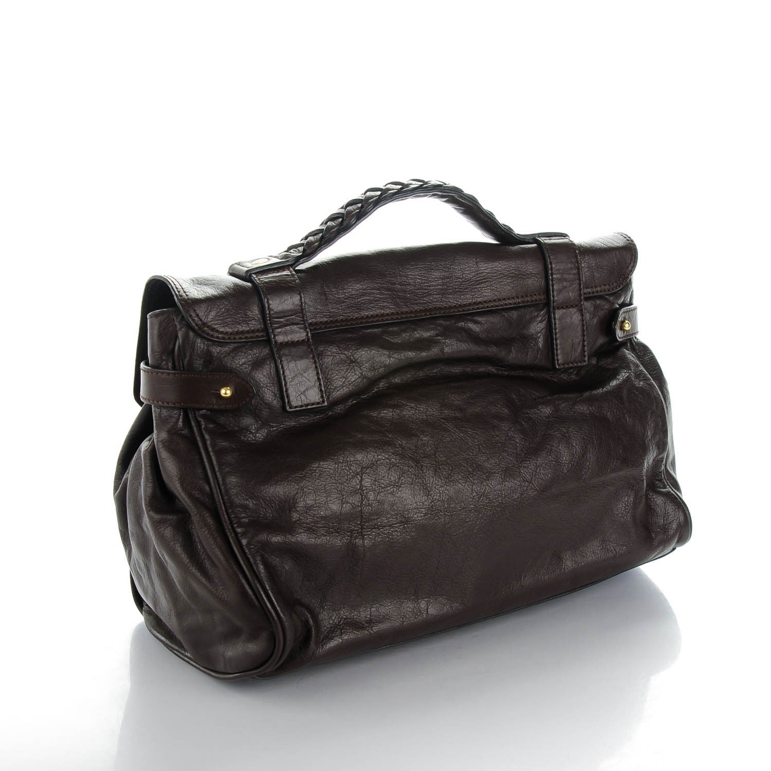 Mulberry Soft Buffalo Medium Alexa Chocolate 3 of 7
