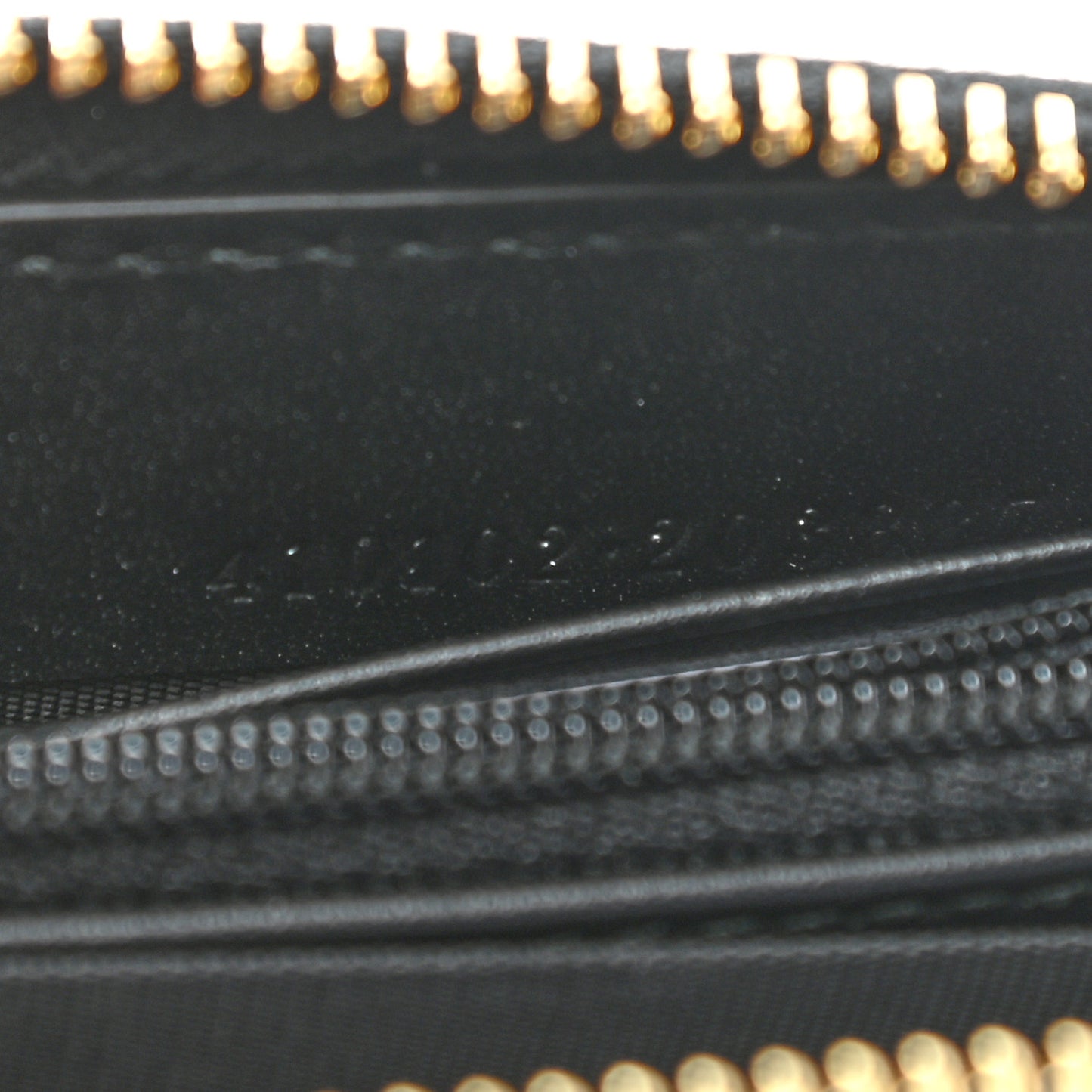 GG Supreme Monogram Bees Zip Around Wallet