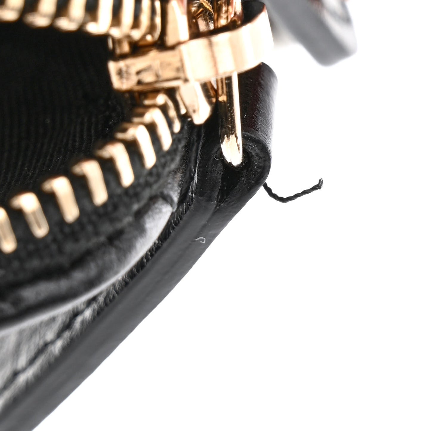 Calfskin Quilted Pearl Small Clutch With Chain Black