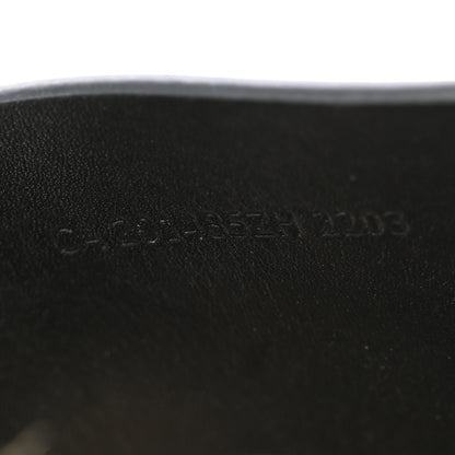 Hermes Calfskin Mens Antigua Espadrille Sandals 39 Black 9 of 11