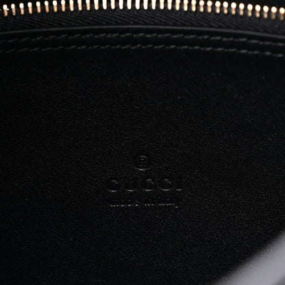 Gucci GG Calfskin Embossed B Medium Shoulder Bag Arabella Black 6 of 10