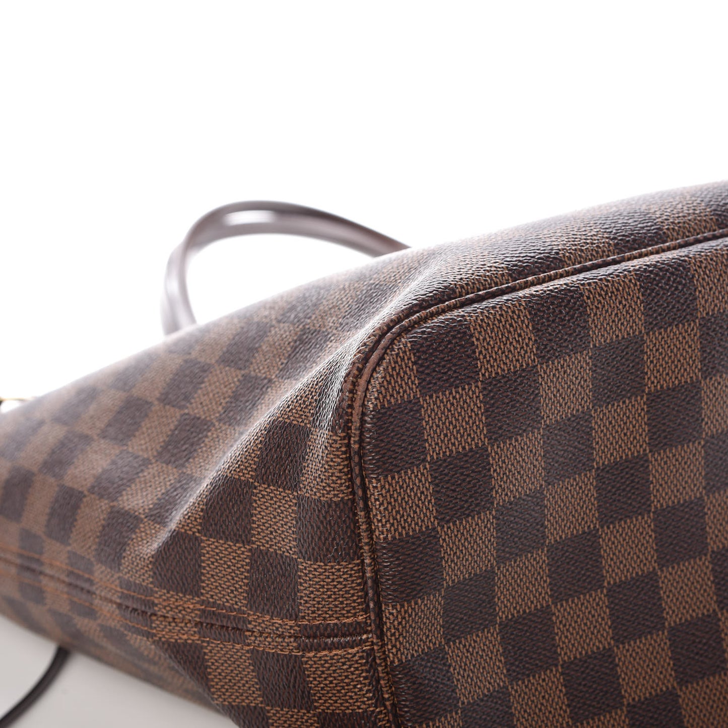 Damier Ebene Neo Neverfull MM Rose Ballerine