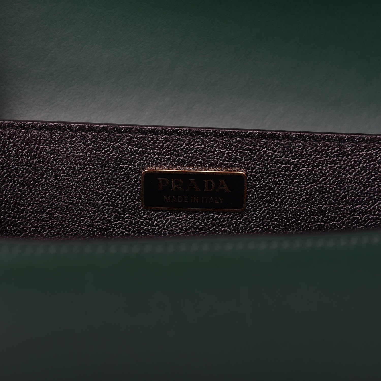 Prada City Calf Saffiano Cahier Bag Biliardo Black 8 of 9