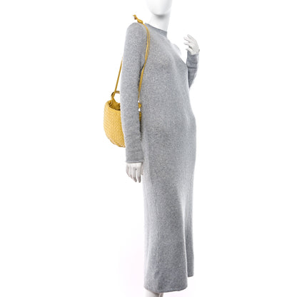 Bottega Veneta Nappa Intrecciato Small Bulb Buttercup 2 of 10