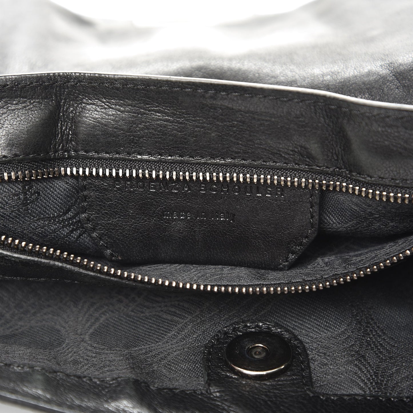Lambskin Medium PS1 Satchel Black