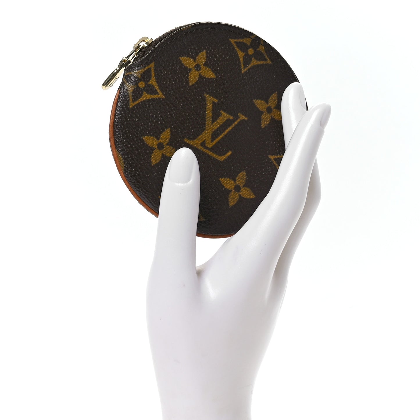 Monogram Round Coin Purse