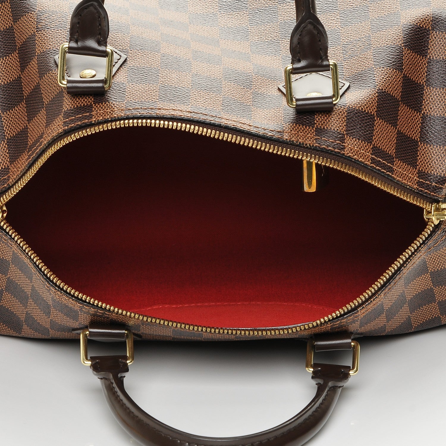 Louis Vuitton Damier Ebene Speedy Bandouliere 30 5 of 7