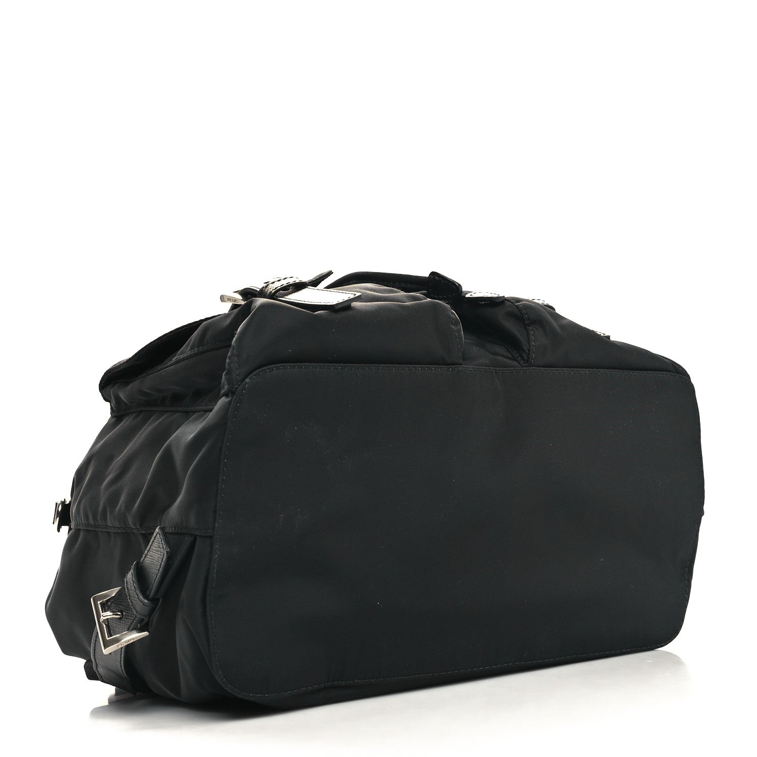 Prada Re-Nylon Saffiano Medium Backpack Black 5 of 11