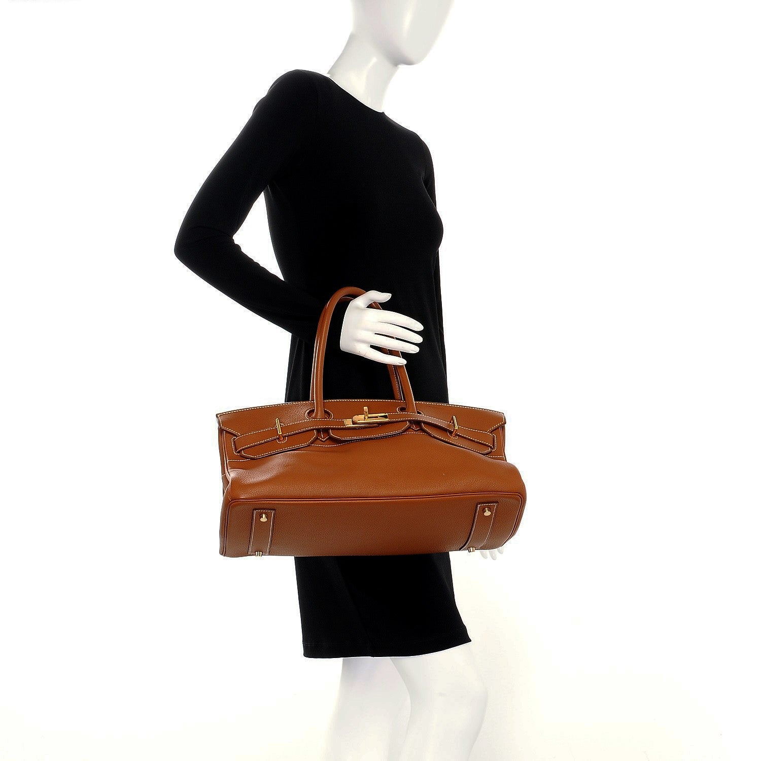 Hermes Togo JPG Birkin 42 Gold 2 of 21