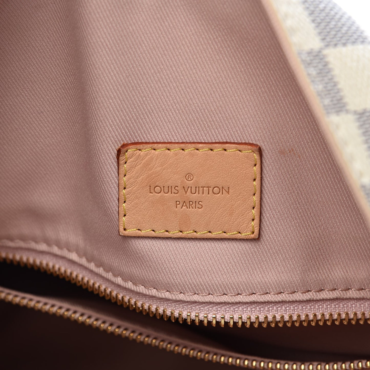 Damier Azur Graceful PM Rose Ballerine