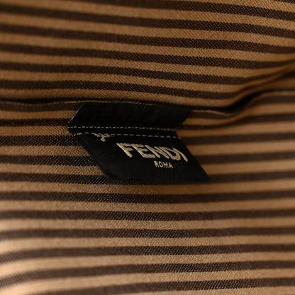 Fendi Zucca Spalmati Medium Roll Tote Tobacco Moro 7 of 17