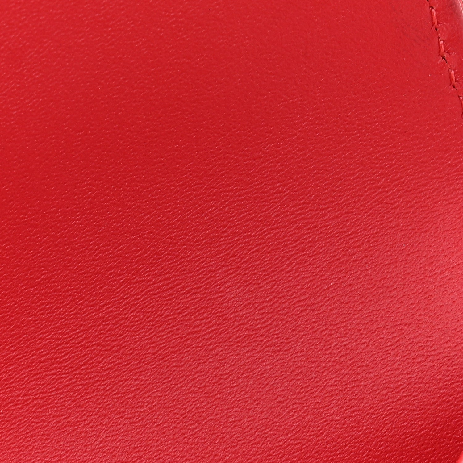 Chanel Patent Quilted Card Holder Wallet Red 9 of 10