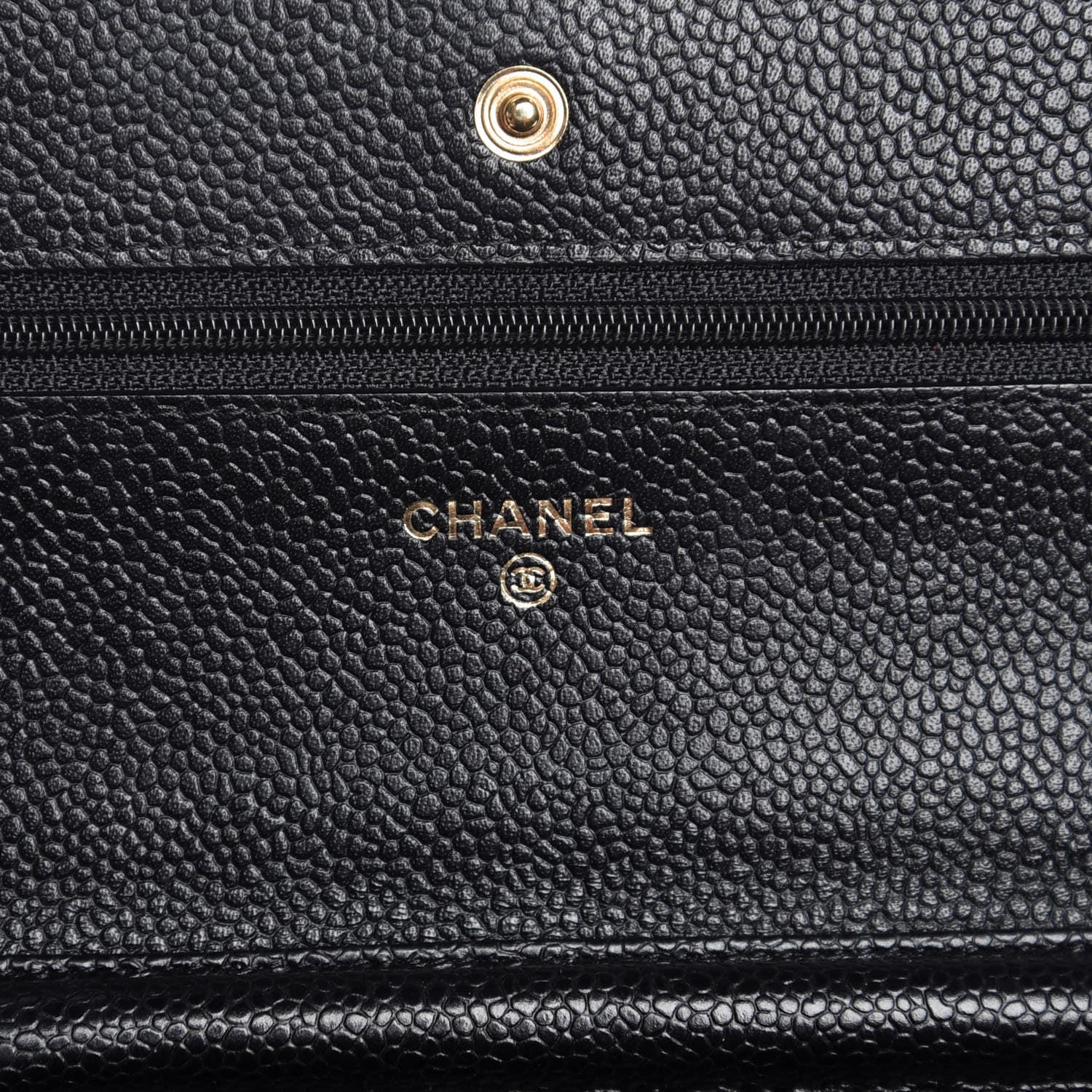 Chanel Caviar Quilted Wallet On Chain WOC Black 6 of 11
