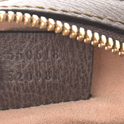 Gucci GG Supreme Monogram Web Mini Ophidia Round Shoulder Bag Brown 7 of 10