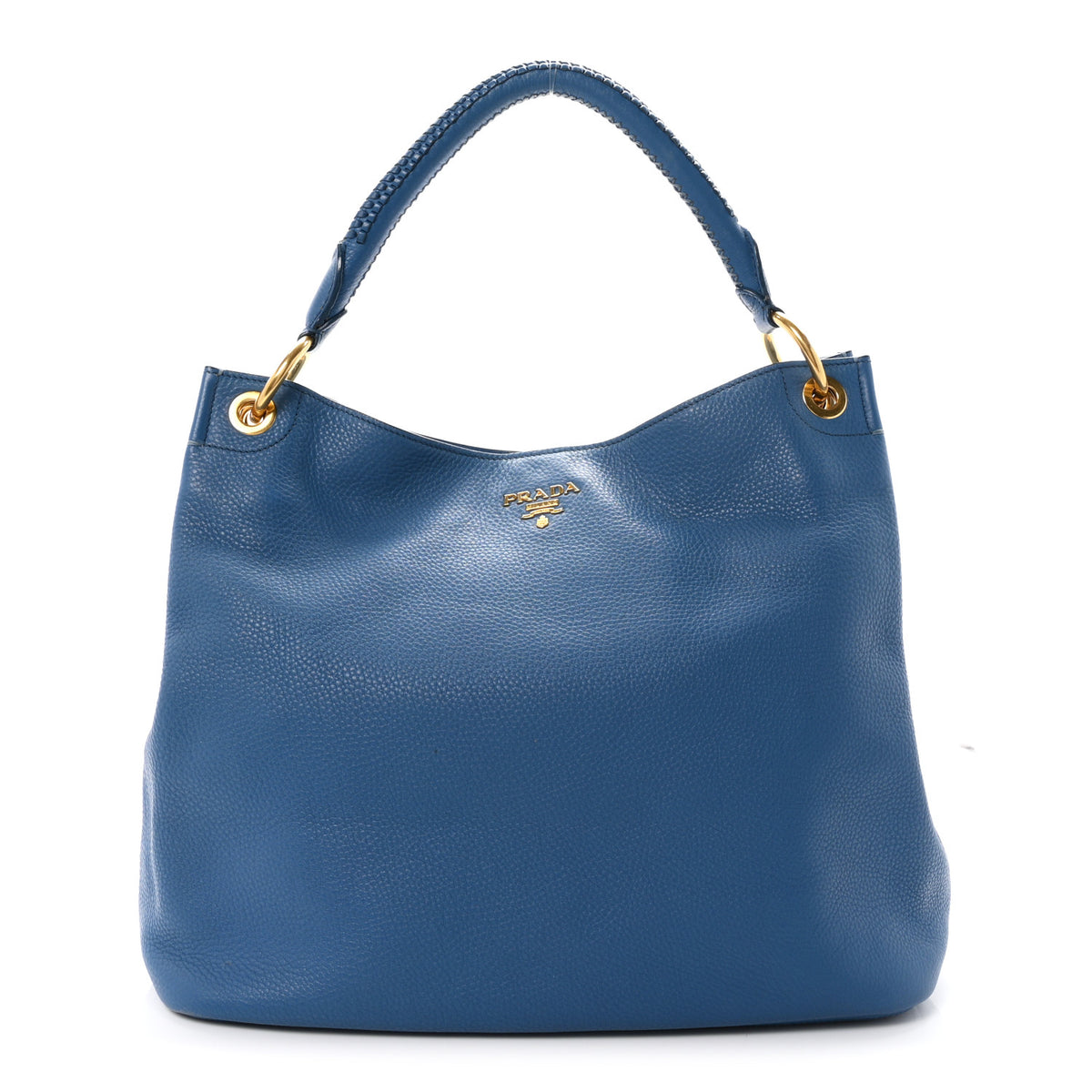 Vitello Daino Hobo Cobalt
