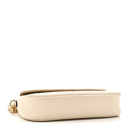 Louis Vuitton Empreinte Monogram Giant Ivy Wallet On Chain Cream 4 of 9