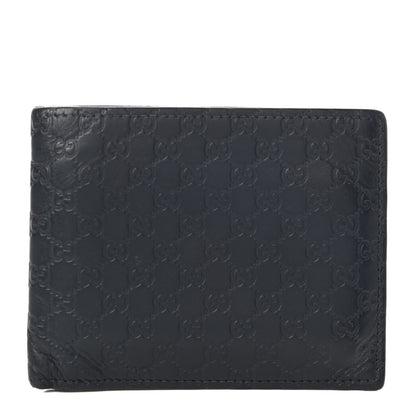 Gucci Microguccissima Bi-Fold Wallet Black 1 of 6