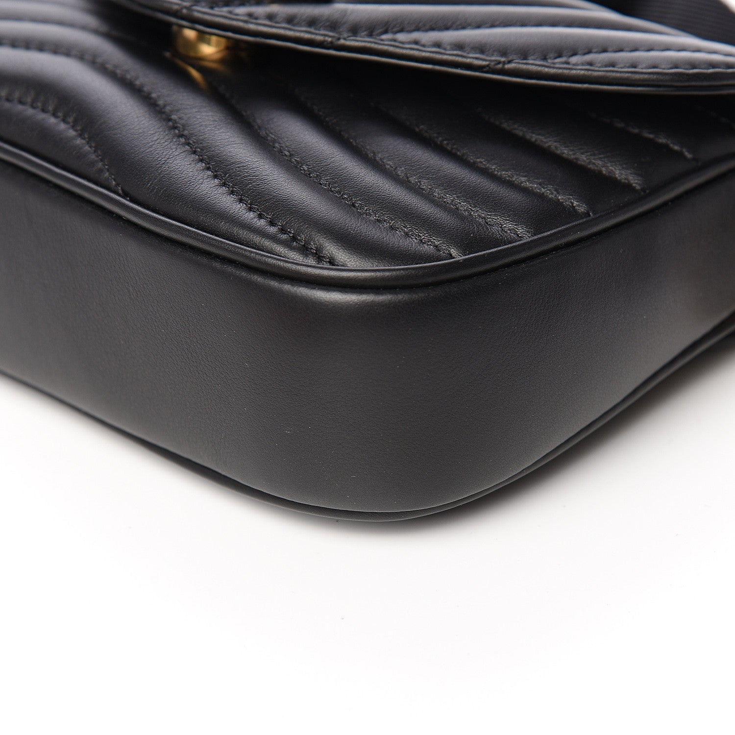 Louis Vuitton Calfskin New Wave Multi Pochette Black 7 of 9