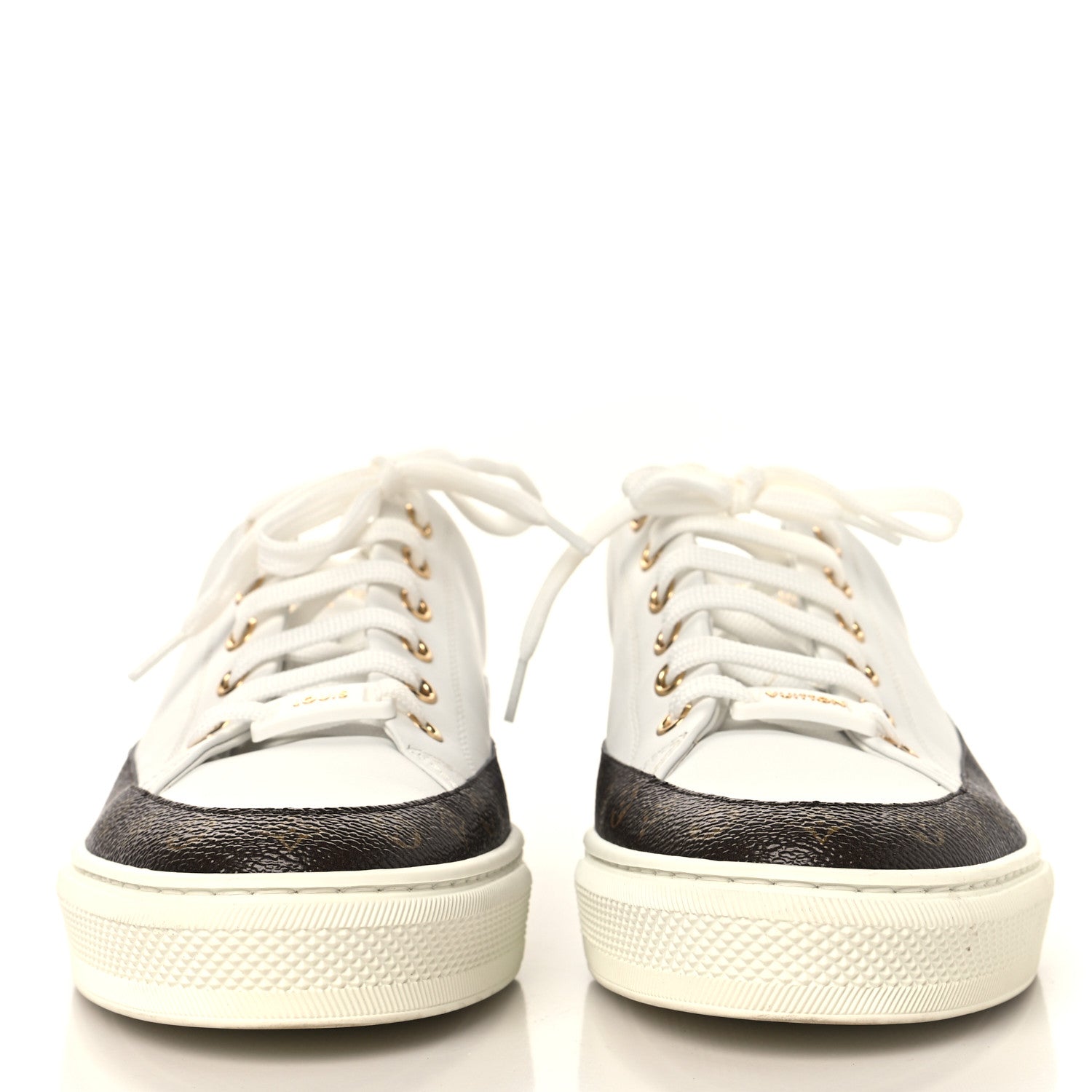 Louis Vuitton Monogram Womens Stellar Open Back Sneakers 39 White 3 of 8