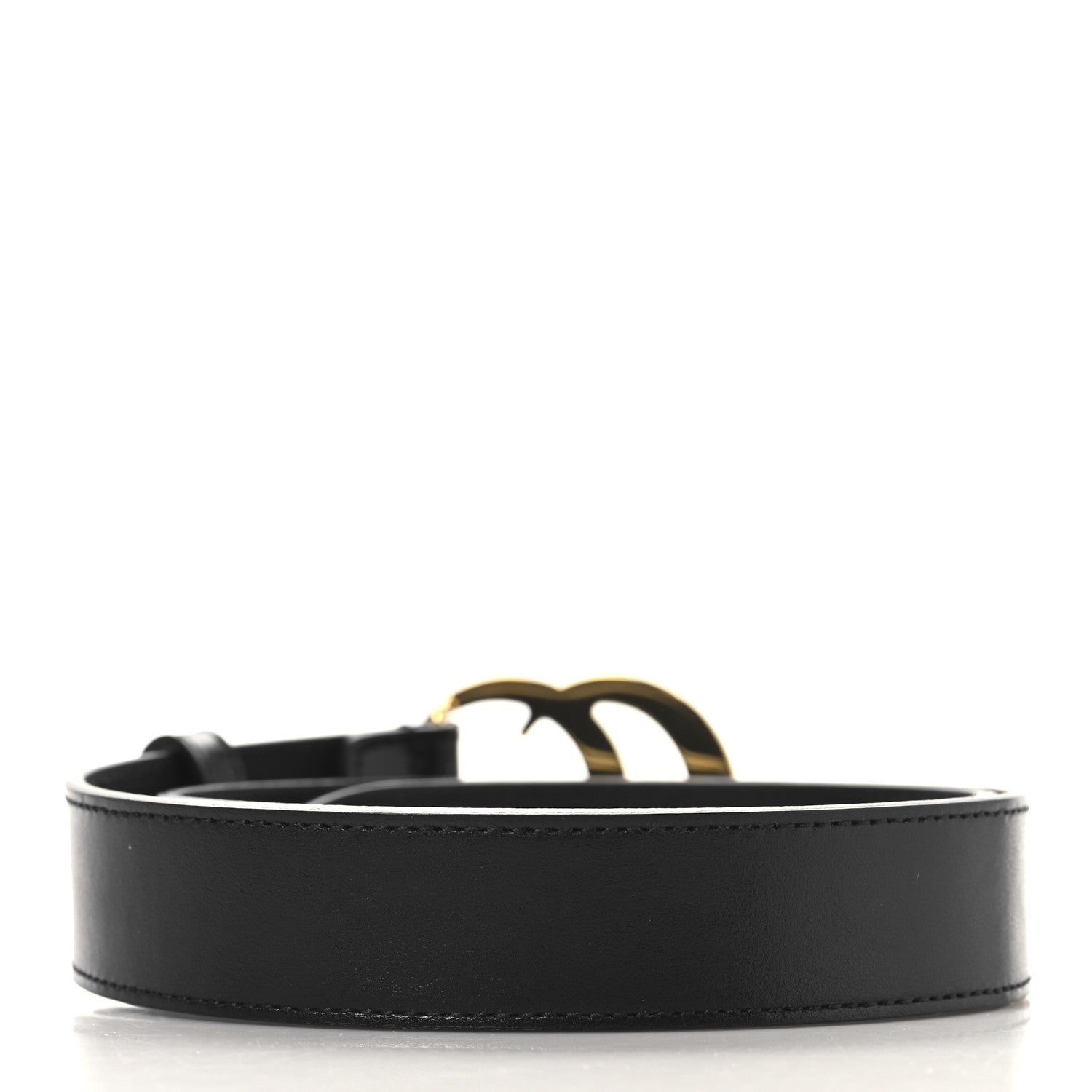 Gucci Calfskin Double G 30mm Belt 75 30 Black 2 of 6