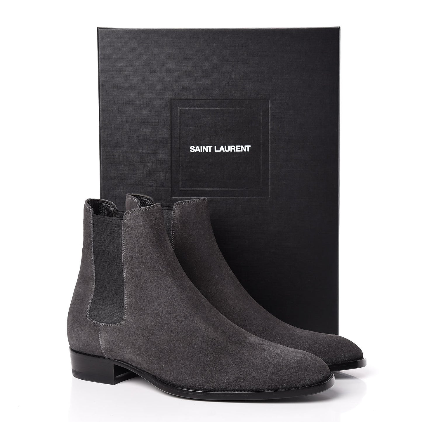 Suede Mens Wyatt Chelsea Boots 40 Paris Fog